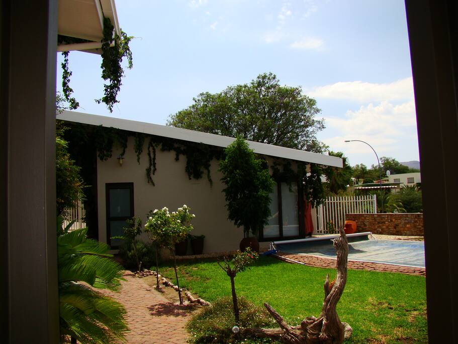 This is the flat from the outside.