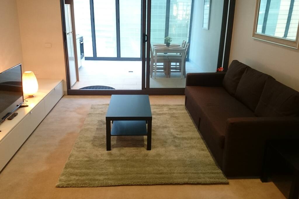 Lounge area with access to the dining room