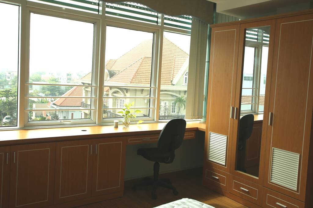 Nice view from working space