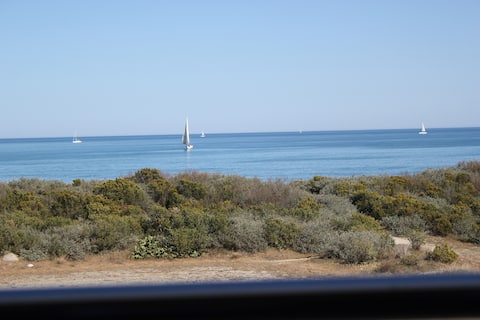 St Cyprien 3-star beachfront villa, 10 people.