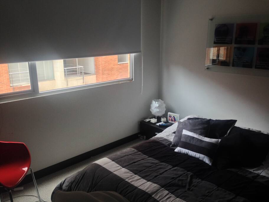 Main room. Full bed