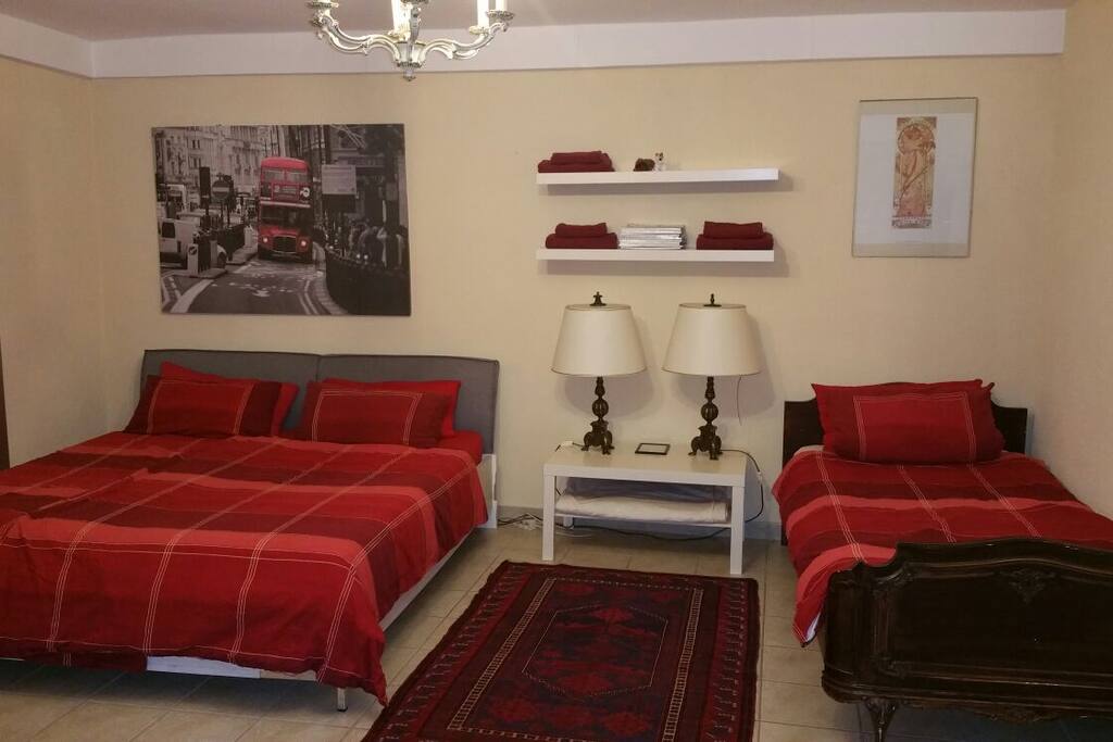 Your Beds - You can find your towels on the wall