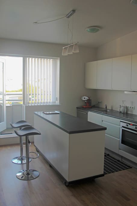 Kitchen and balcony