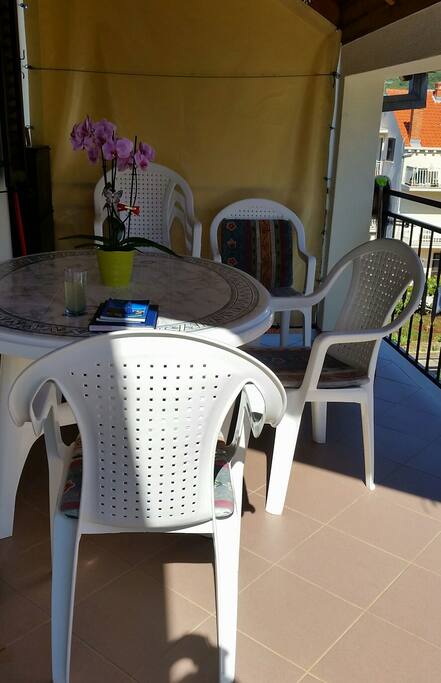 Our balcony.