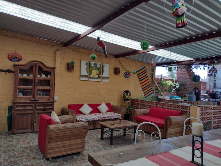 Casa Luna Y Jaguar En Atlixco - Atlixco