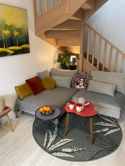 Top Airbnb: Studio Duplex/Equipped/Small terrace/Independent in Royan