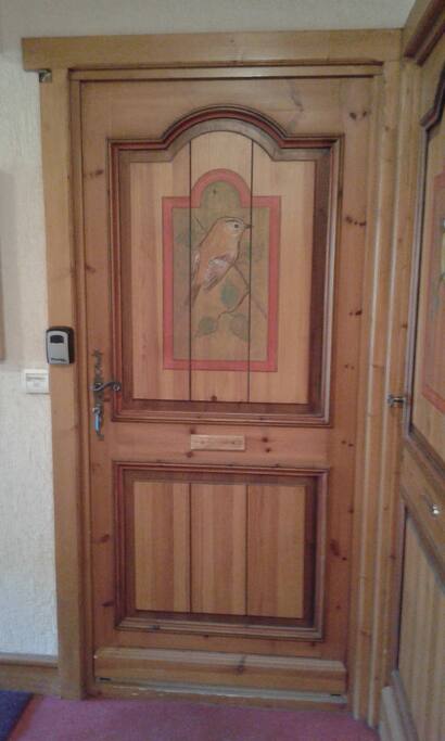 l'entrée de l'appartement