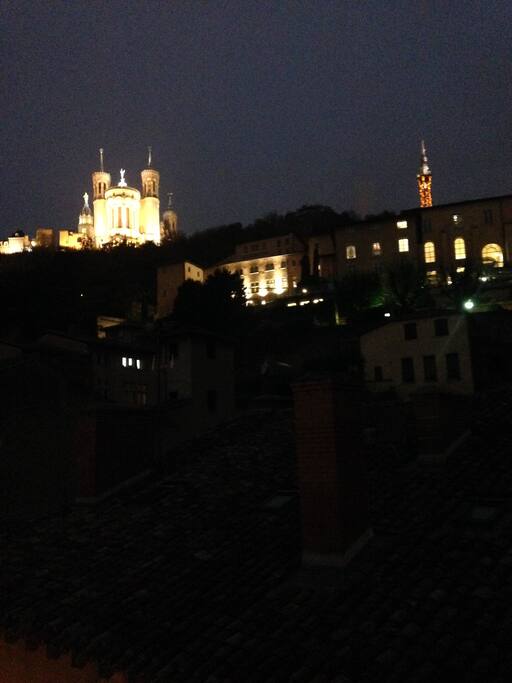 Vue sur Fourvière