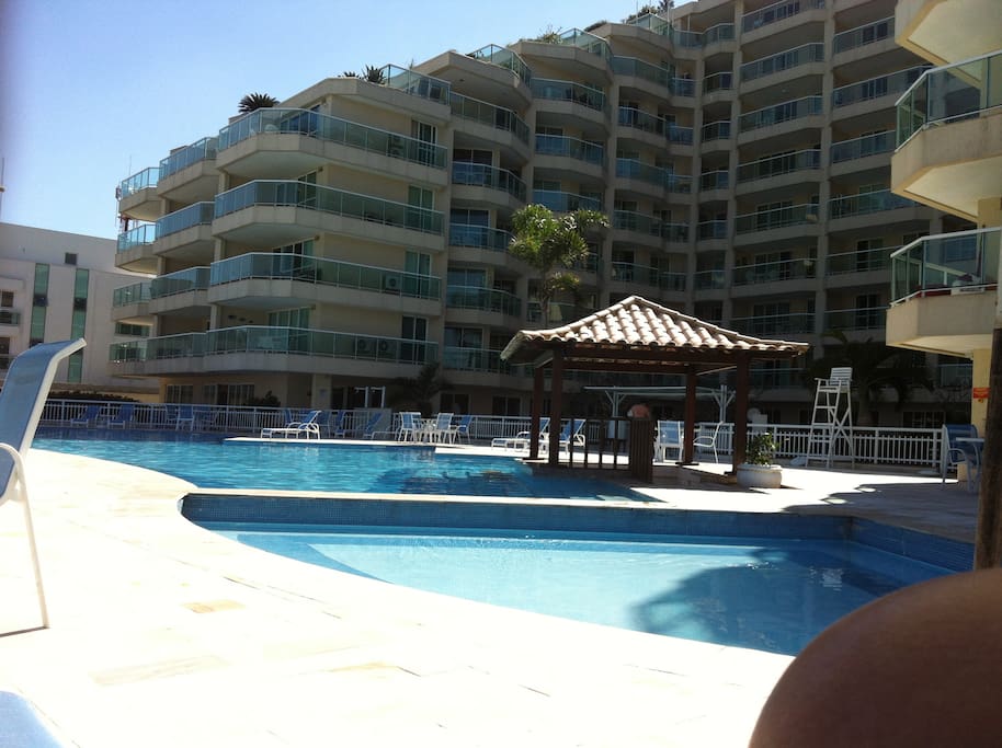 Piscinas.