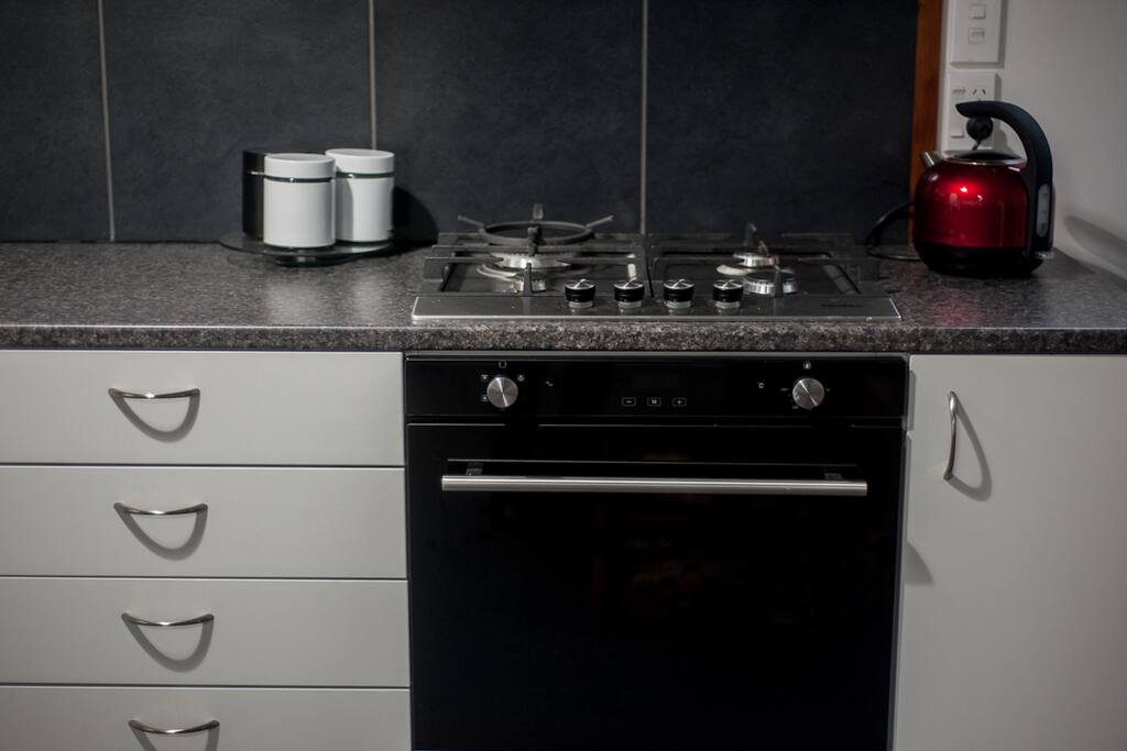 Gas hob and oven