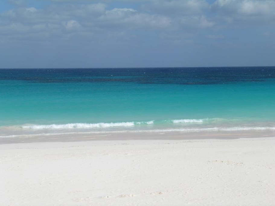 The beach is only a few minutes away!