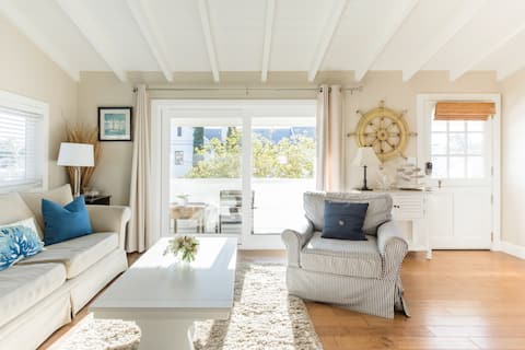 Top Airbnb: Walk to the Beach From an Airy Bungalow in Newport Beach