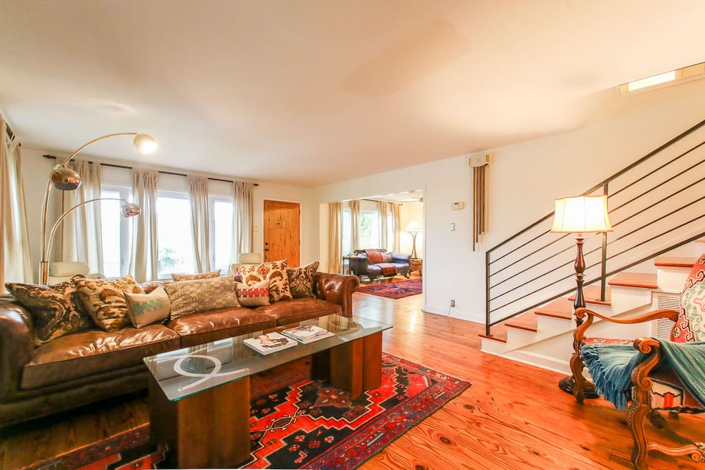 Living room, main house
