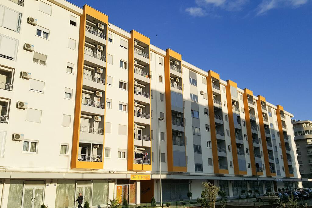 The building