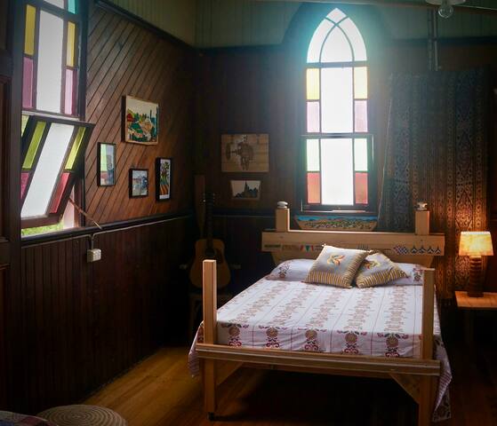 Atmospheric 100 year old church in popular Boonah