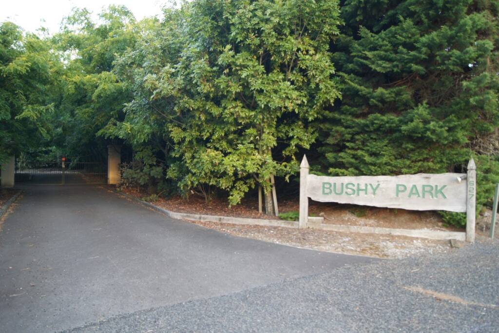 Bushy Park Gated Entrance