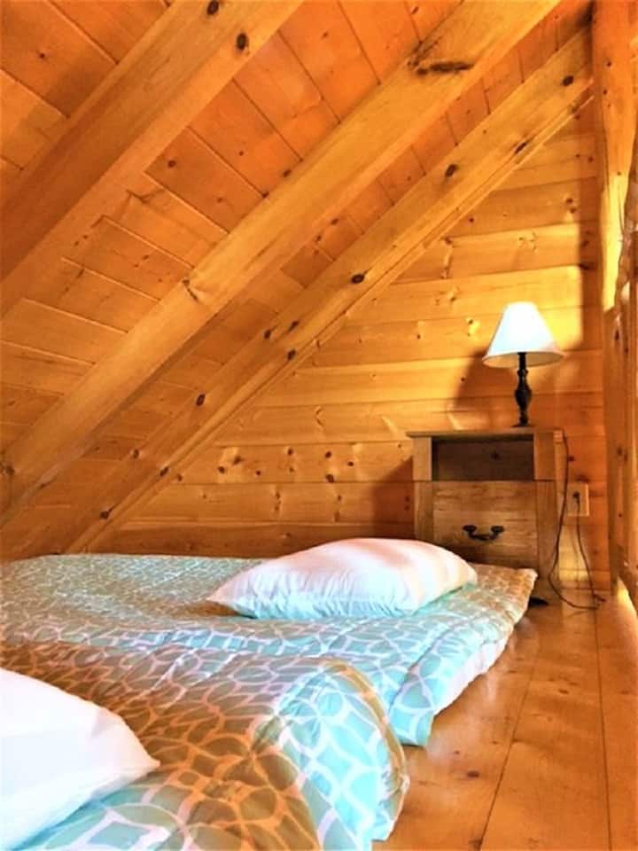 Comfy Loft furnished with Full Size Futon Mattress.