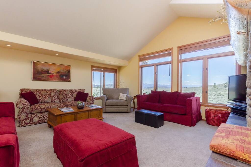 Room to Stretch with Our Fine Art on the Walls