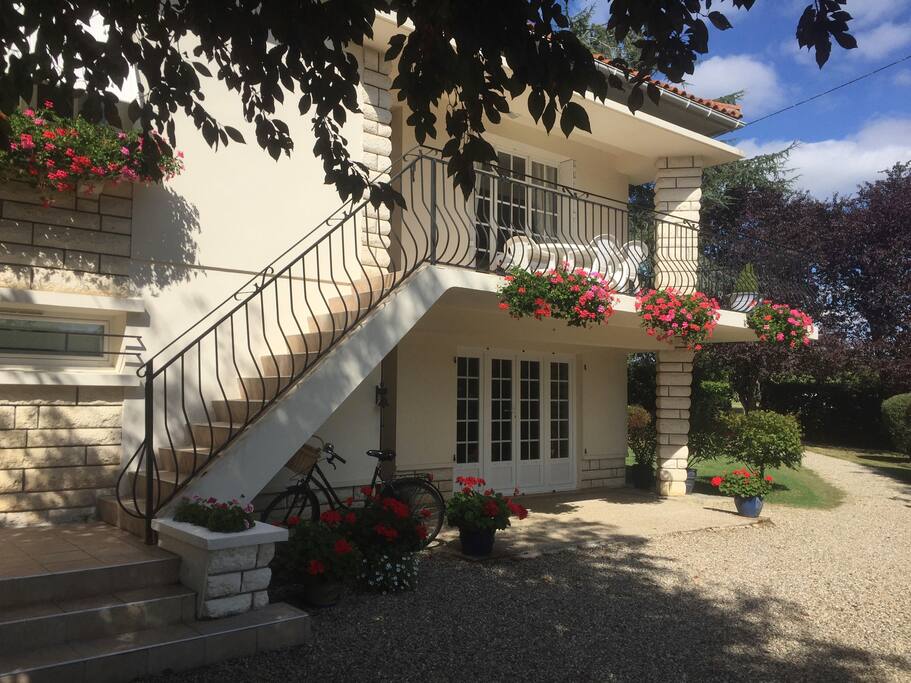 Stairs to the gite
