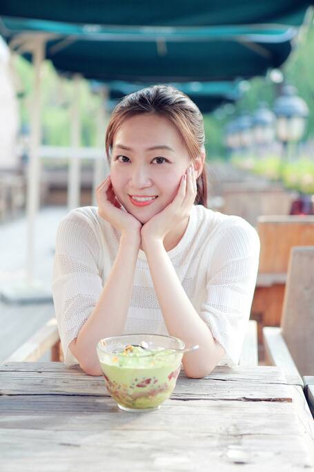 会用最最拿手抹茶milk share u的女主人长这样哦~