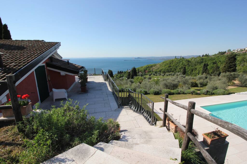 Private Entry from garden