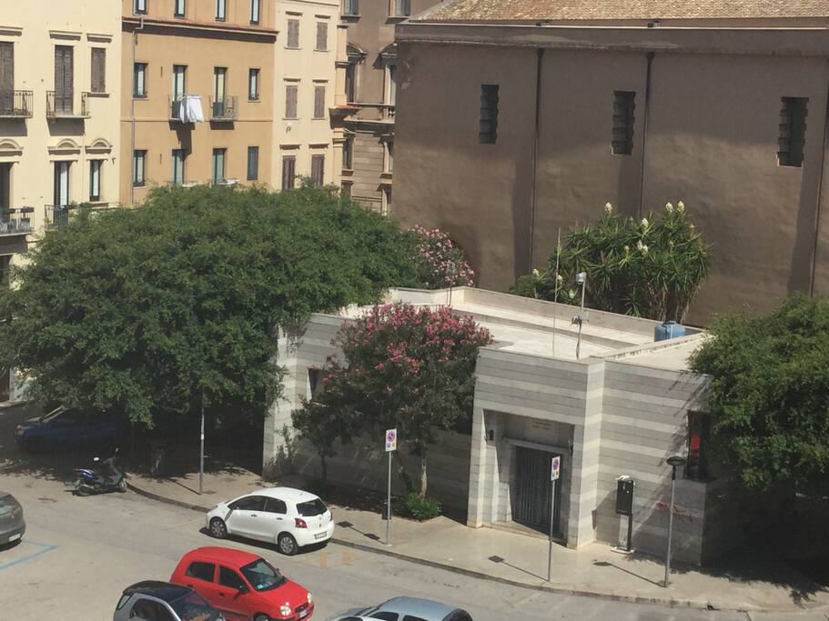centro storico vista dalla casa