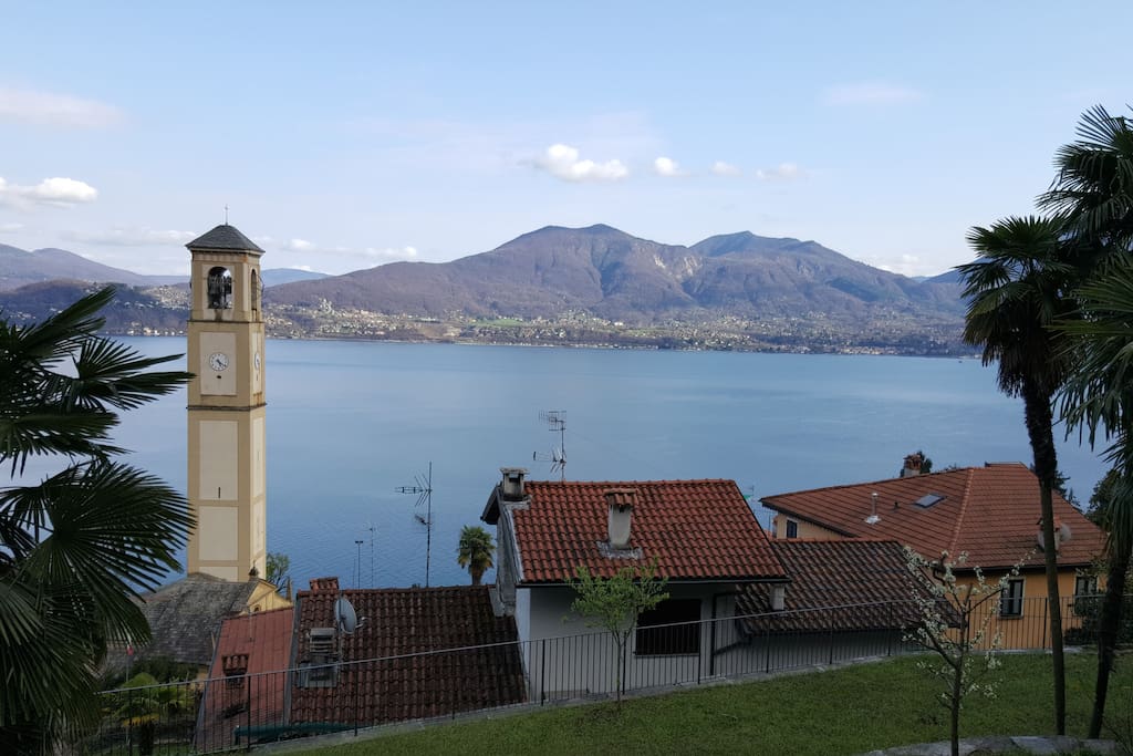 vista dal giardino