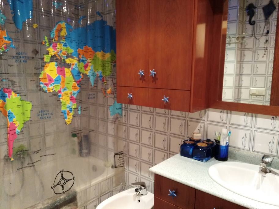 Acogedor baño