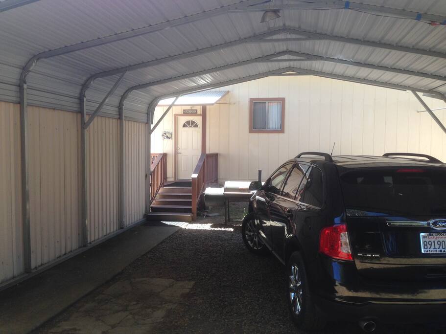 Carport / Front Entrance