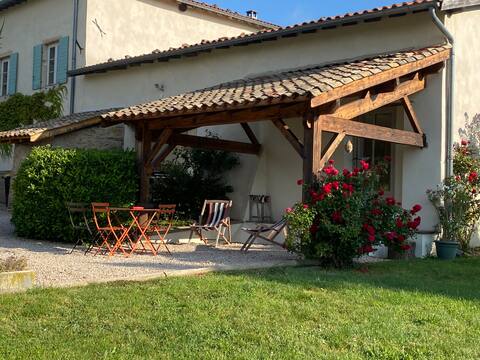 Charming accommodation in an old farmhouse.