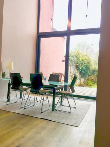 Superbe appart rez-duplex 3ch 160m2 terrassejardin