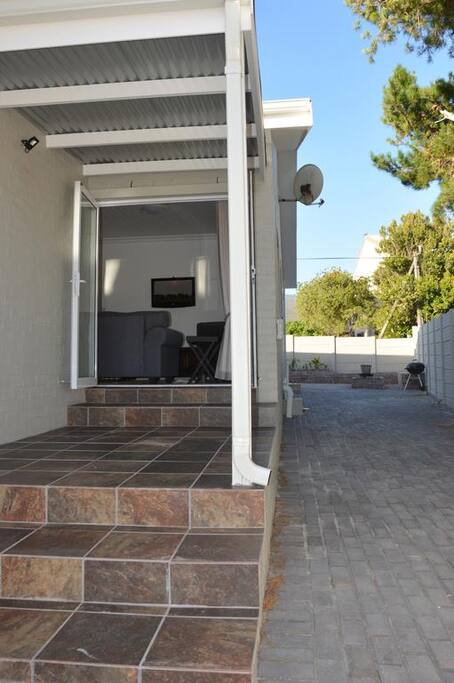 Private entrance & parking.