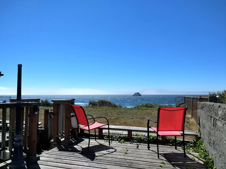 From the deck