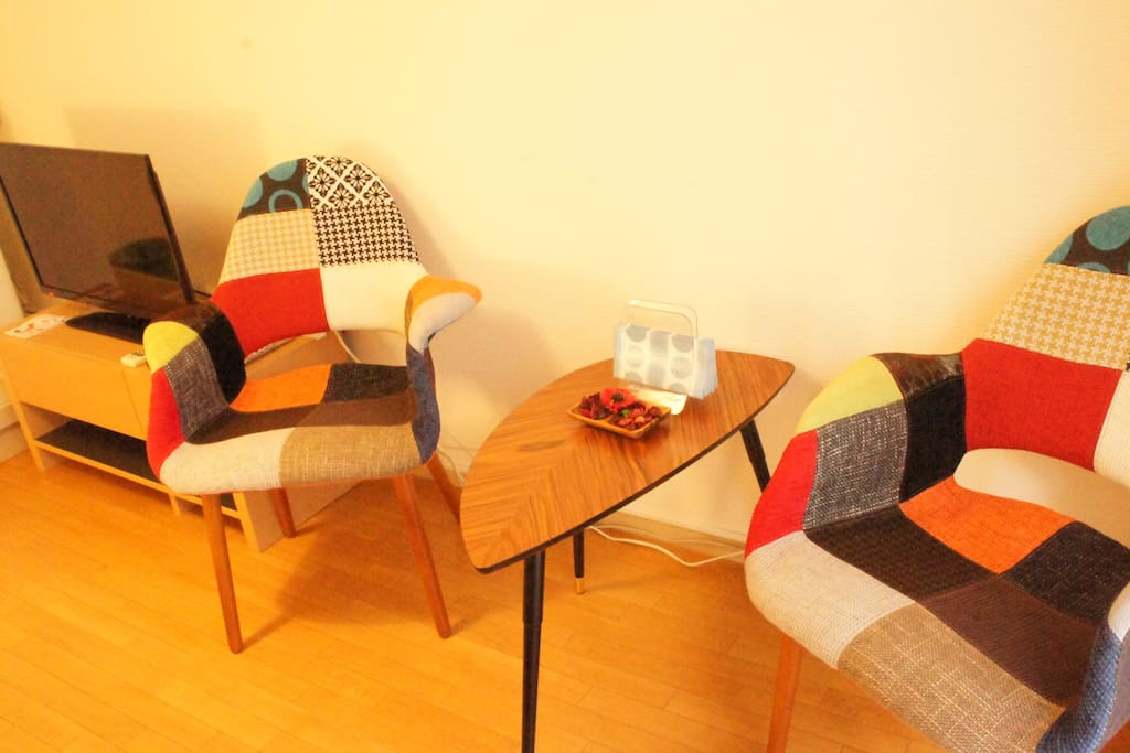 The room where you can relax.
