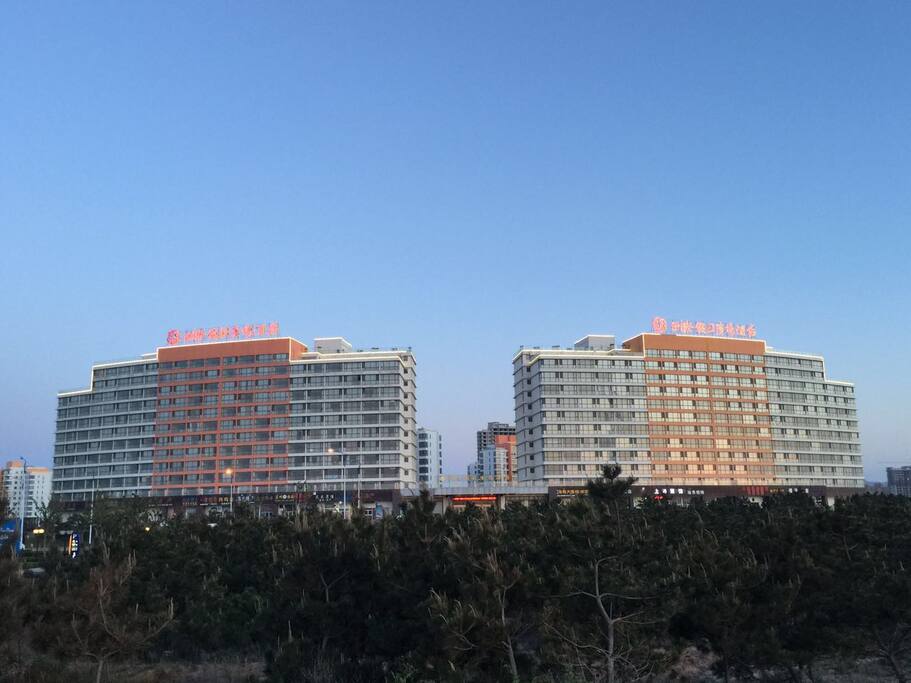 四星海景酒店200米到海边