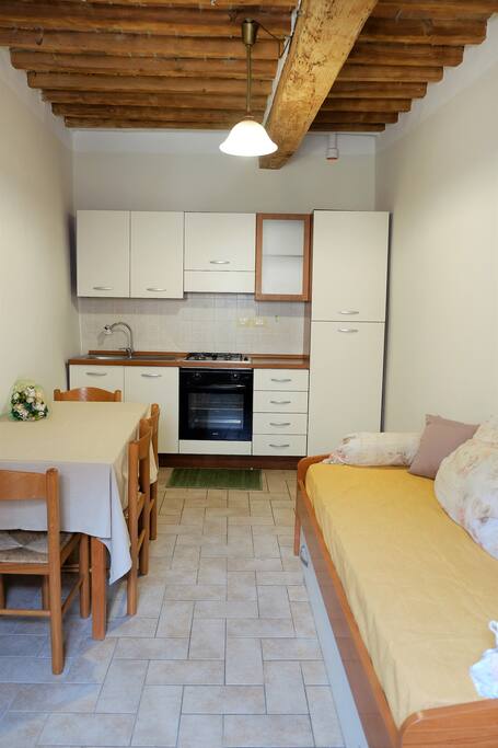 zona giorno - letto singolo (con possibilità secondo letto aggiuntivo)