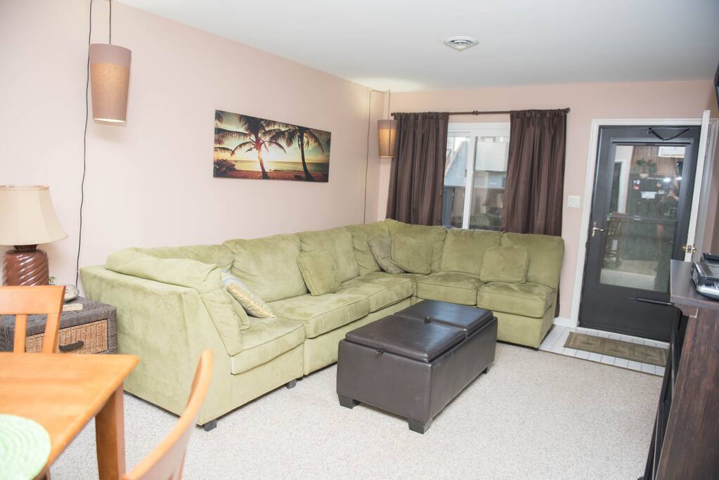 Stretch out and relax in this cozy Living Room