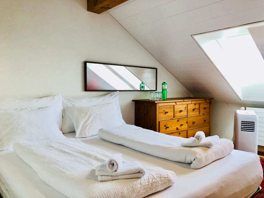 Private room for 4, 3, 2, 1 person in the middle of the pittoristique old downtown