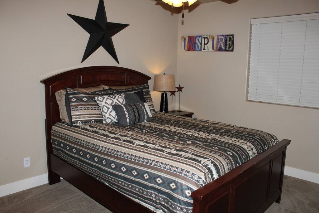 First Queen bedroom