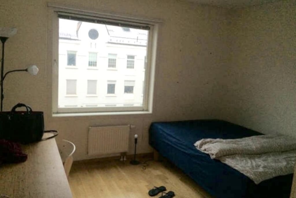 Master bedroom with a working table