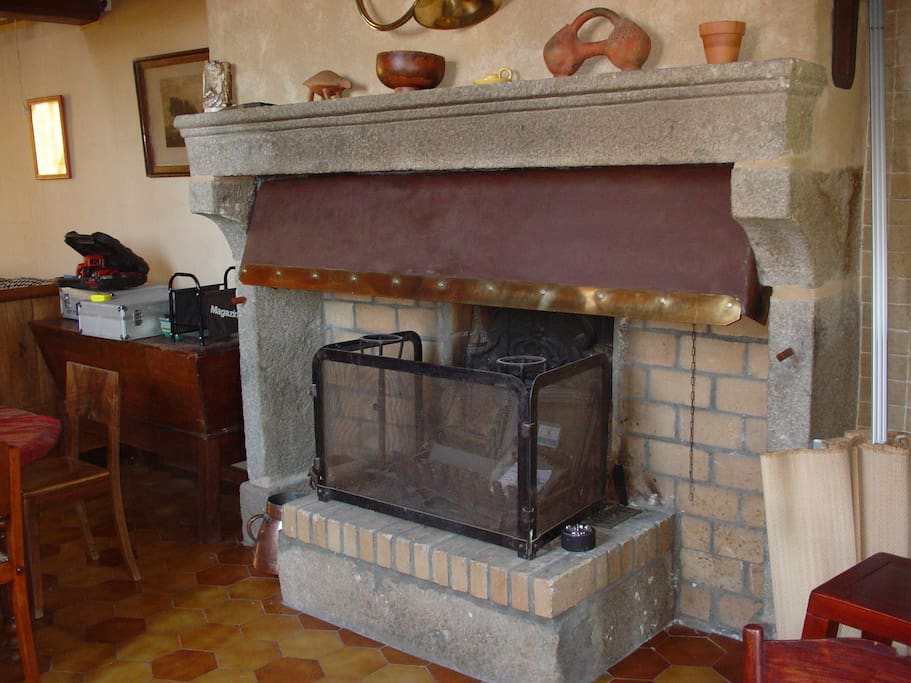 L'âtre en granite