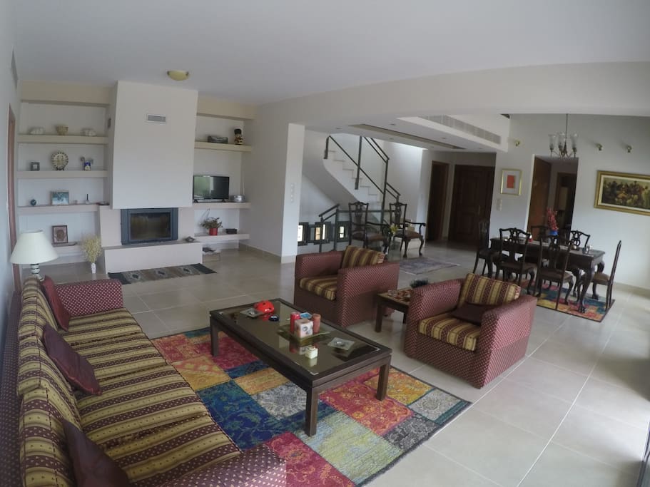 Large lounge room