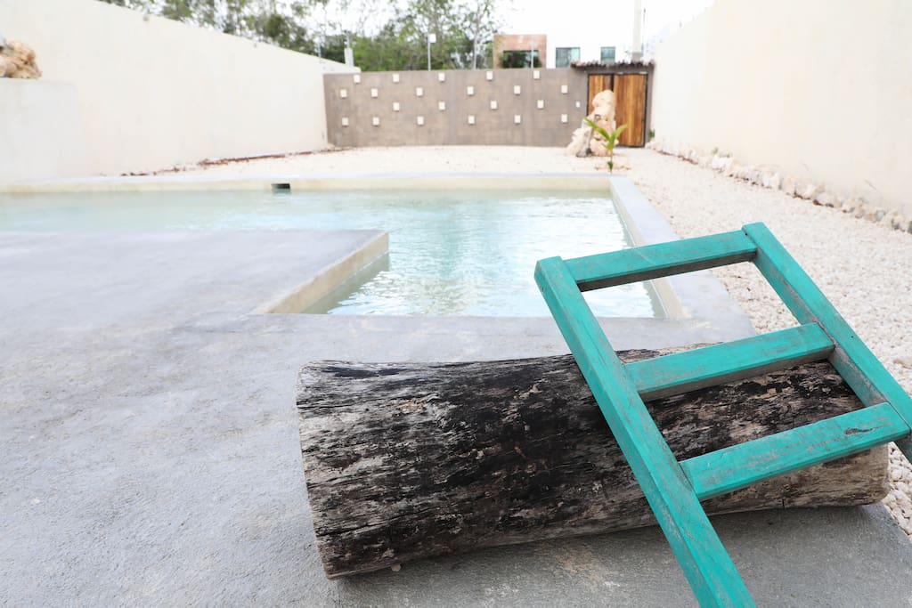 Huge private pool and enough space to play around!