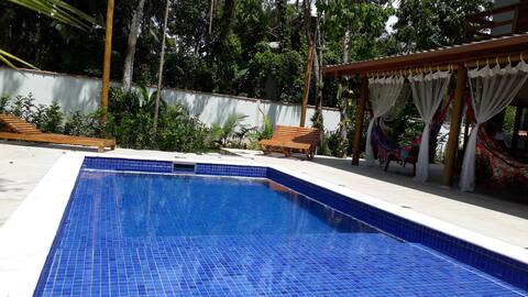 House in condominium with private pool