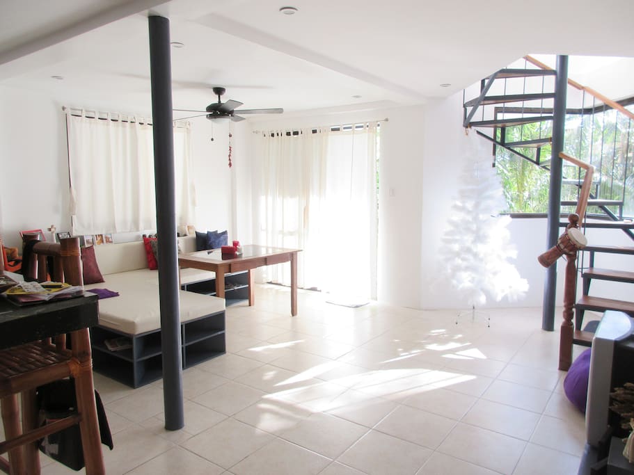 spacious and bright living room