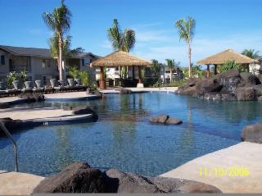 Gated community pool complex 2 blocks away