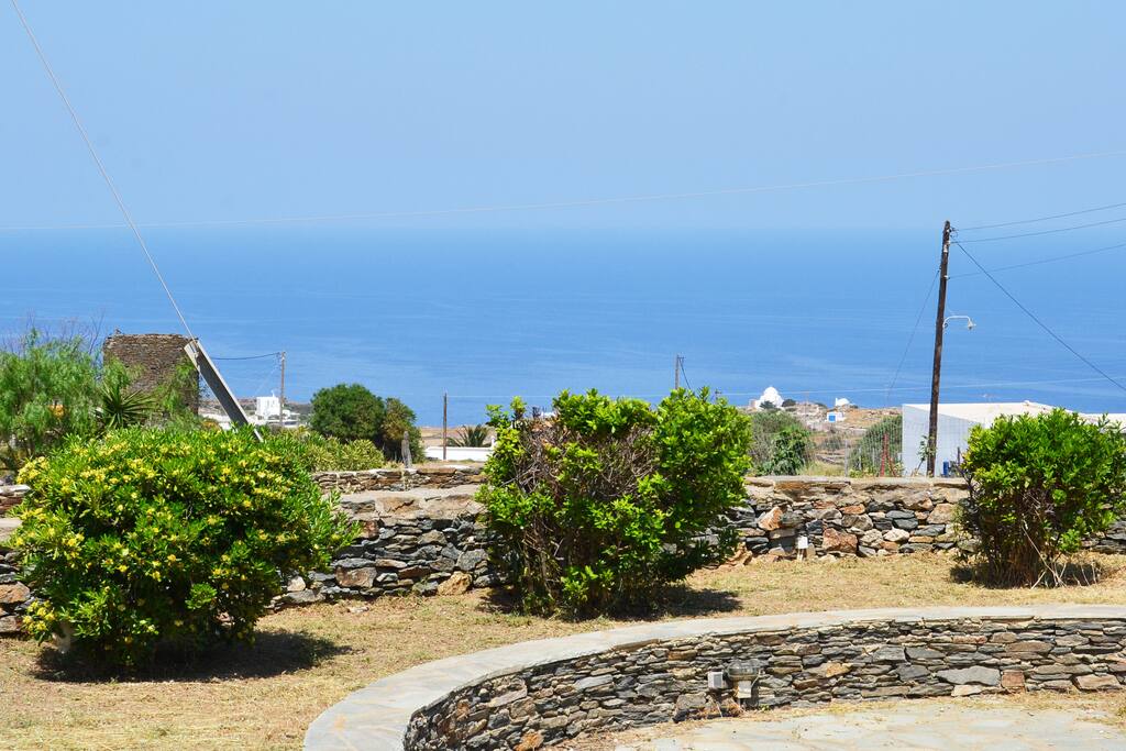 Admiring the Aegean