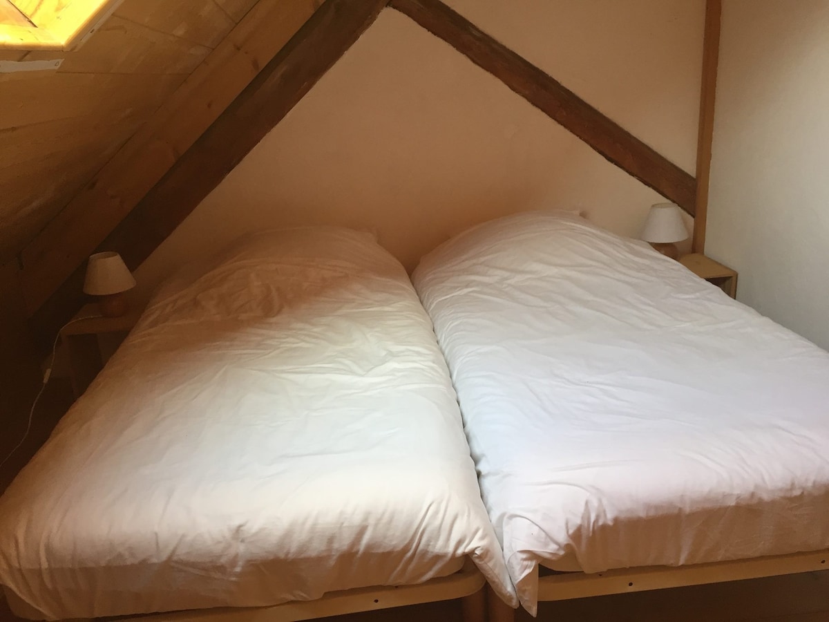 Chumba kilicho na vitanda viwili