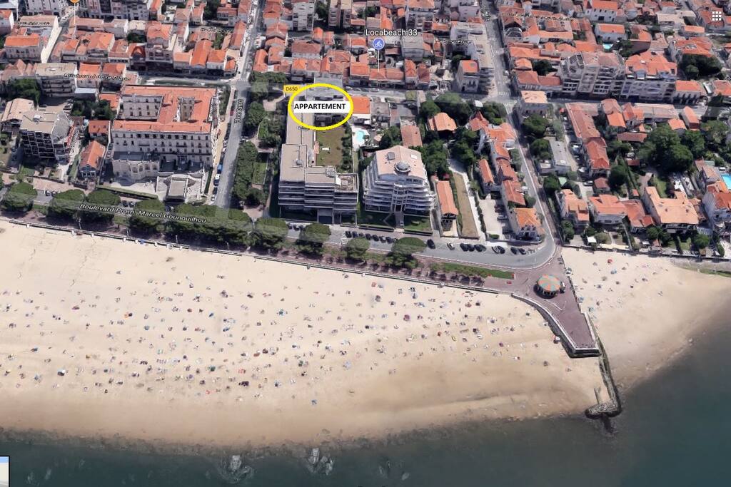 emplacement de l'appartement