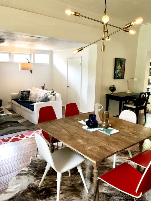 Living Space with Desk